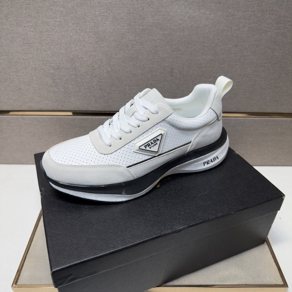Prada Mesh Panel Sneakers — front