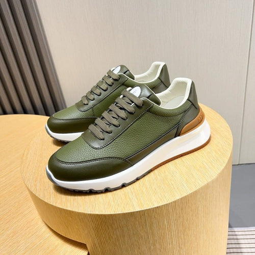 Brunello Cucinelli Low-Top Lace-Up Sneakers — hero